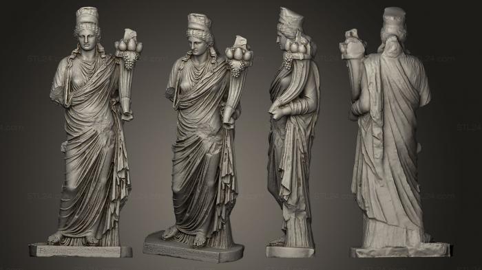 Statues antique and historical (Tycho, STKA_1056) 3D models for cnc